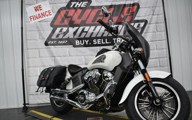 2020 Indian Scout ABS White Smoke