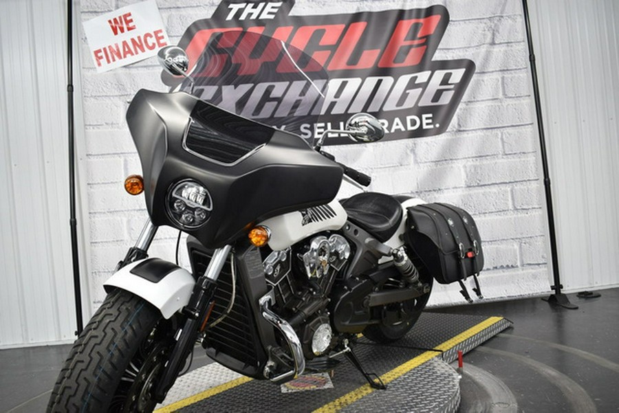 2020 Indian Scout ABS White Smoke