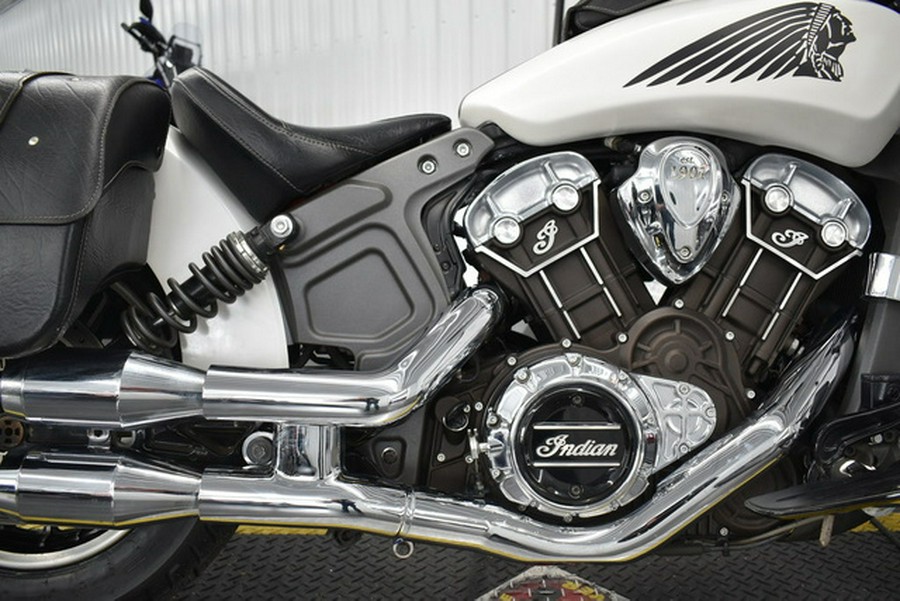 2020 Indian Scout ABS White Smoke