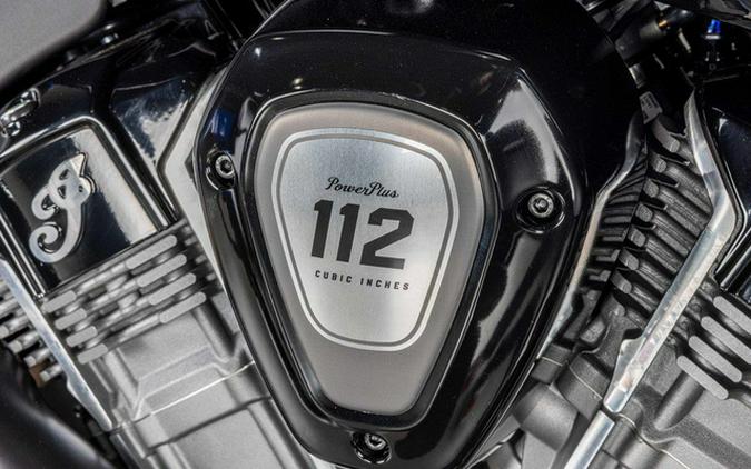 2026 Indian Pursuit Dark Horse 112 w/ PowerBand Audio Deep Blue Metallic with Black M