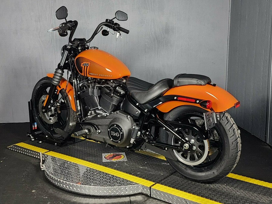 2024 Harley-Davidson Street Bob 114 FXBBS BAJA ORANGE