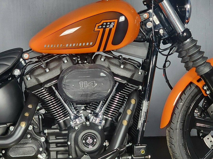 2024 Harley-Davidson Street Bob 114 FXBBS BAJA ORANGE