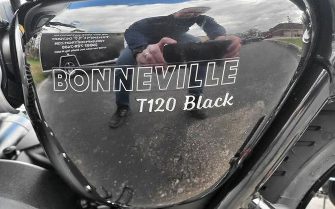 2024 Triumph Bonneville T120 Black