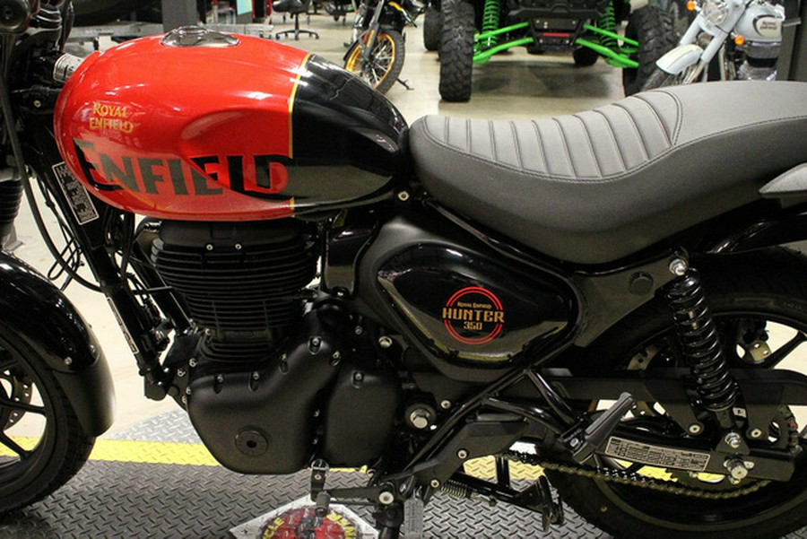 2024 Royal Enfield Hunter 350 Rebel Red