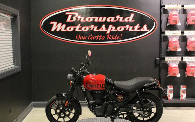 2024 Royal Enfield Hunter 350 Rebel Red