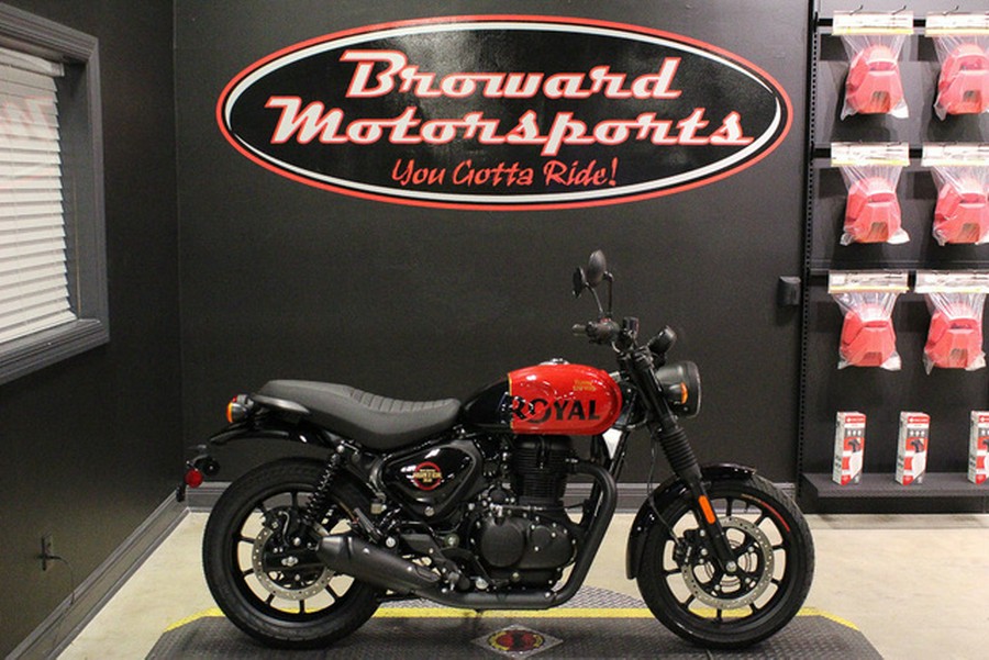 2024 Royal Enfield Hunter 350 Rebel Red