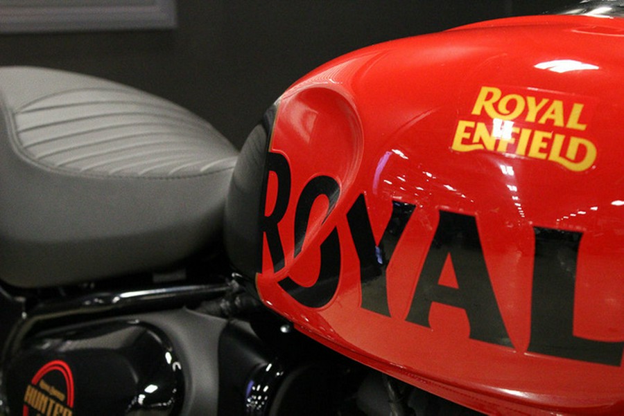 2024 Royal Enfield Hunter 350 Rebel Red