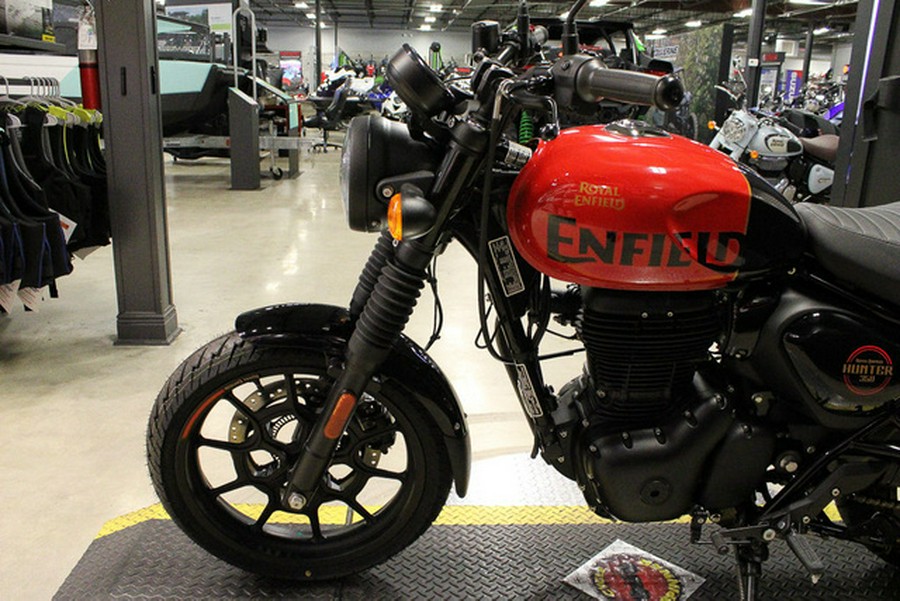 2024 Royal Enfield Hunter 350 Rebel Red