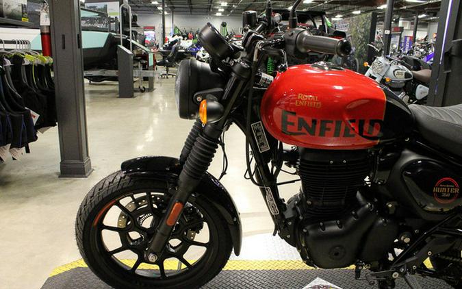 2024 Royal Enfield Hunter 350 Rebel Red