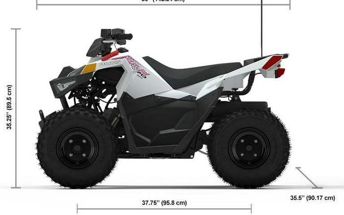 2023 Polaris Industries Outlaw 70 EFI White/Pink