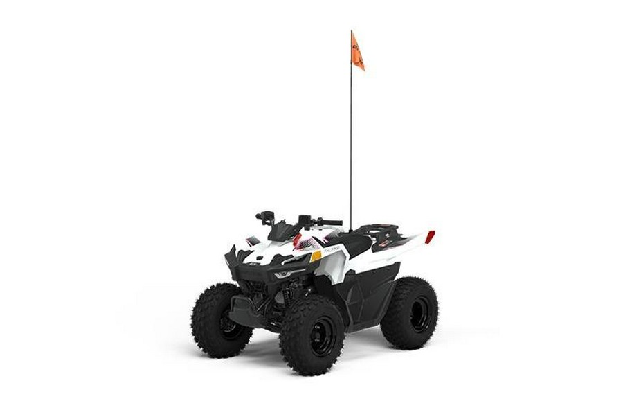 2023 Polaris Industries Outlaw 70 EFI White/Pink