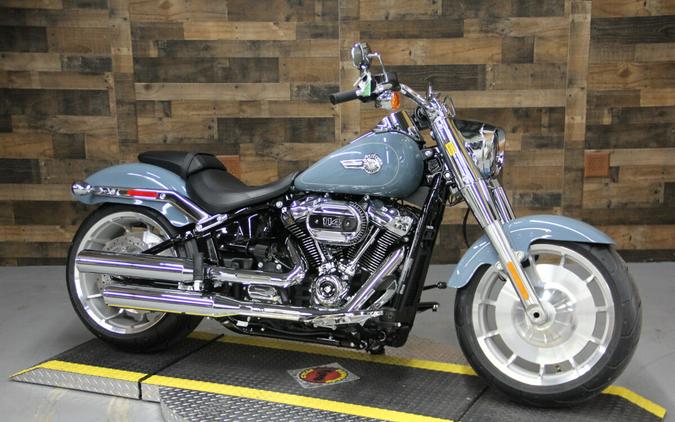 2024 Harley-Davidson Fat Boy 114 Sharkskin Blue