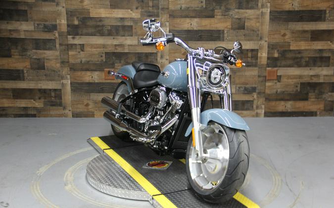 2024 Harley-Davidson Fat Boy 114 Sharkskin Blue