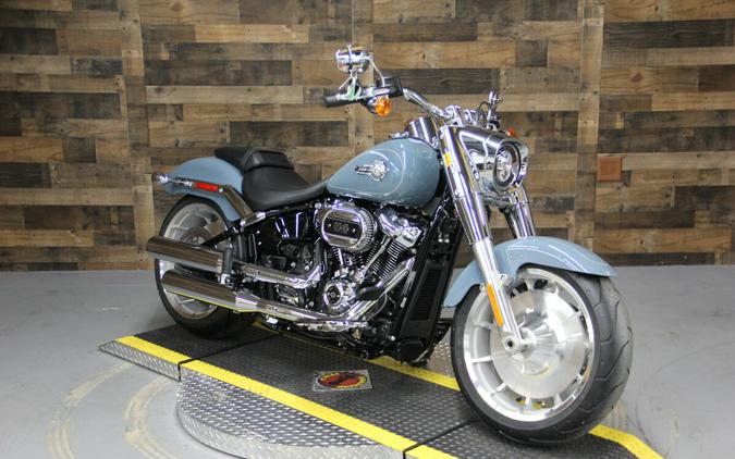 2024 Harley-Davidson Fat Boy 114 Sharkskin Blue