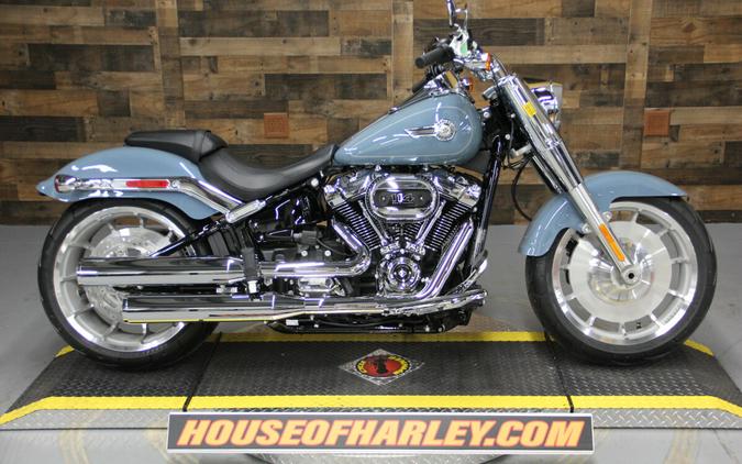 2024 Harley-Davidson Fat Boy 114 Sharkskin Blue