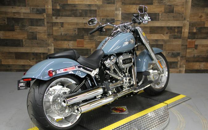 2024 Harley-Davidson Fat Boy 114 Sharkskin Blue