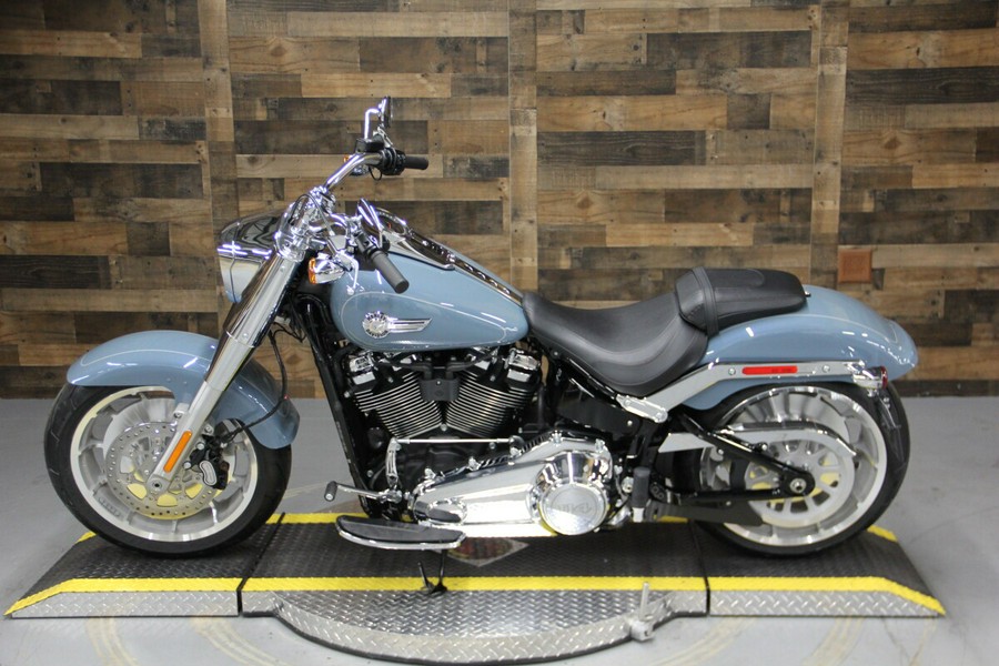 2024 Harley-Davidson Fat Boy 114 Sharkskin Blue