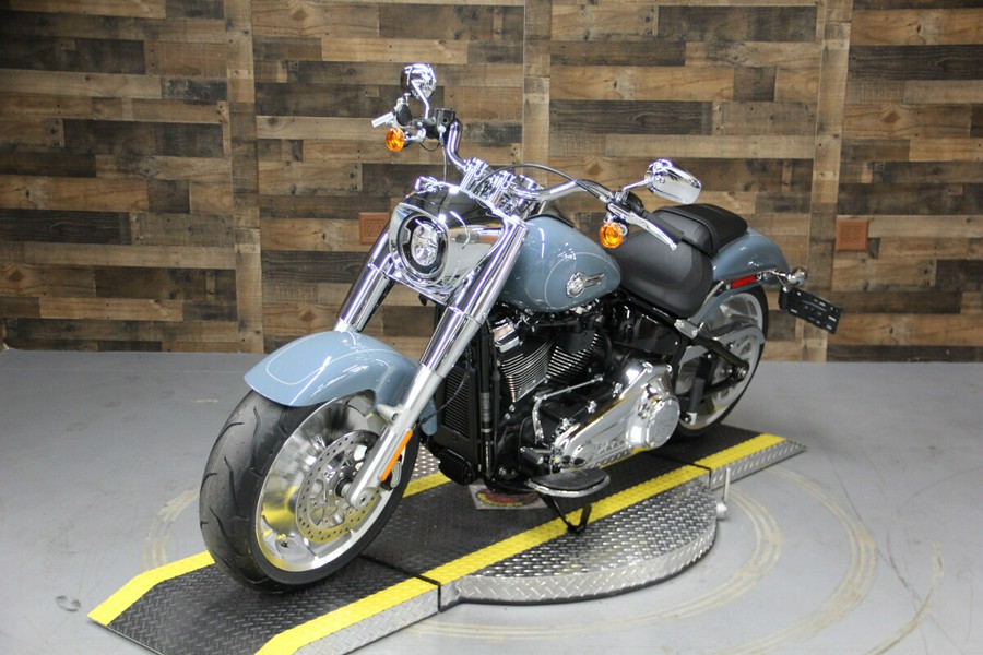 2024 Harley-Davidson Fat Boy 114 Sharkskin Blue