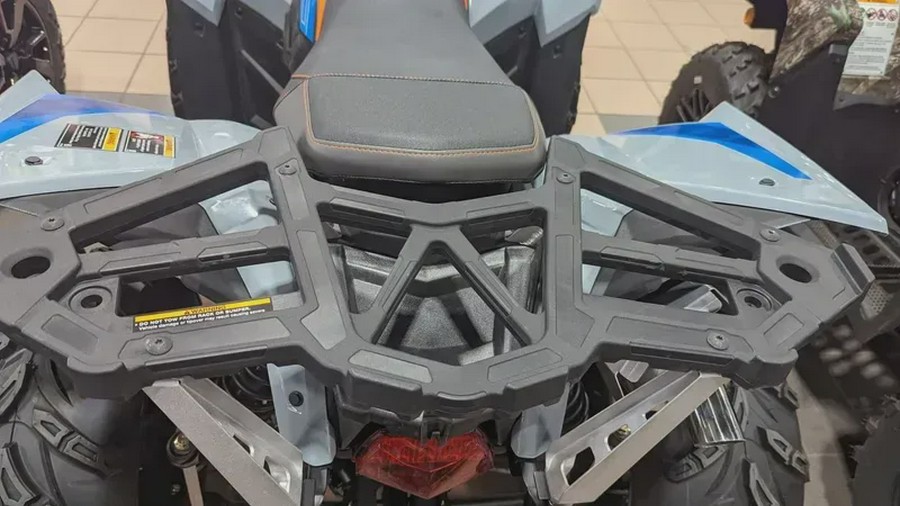 New 2024 POLARIS SCRAMBLER 850 STORM GRAY AND RADAR BLUE