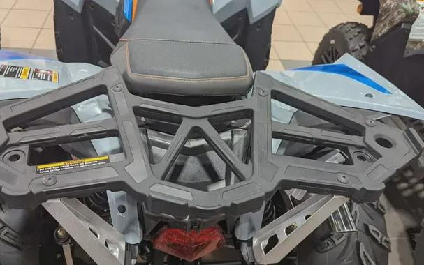 New 2024 POLARIS SCRAMBLER 850 STORM GRAY AND RADAR BLUE