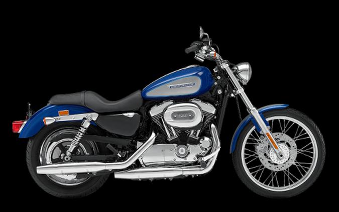 2005 Harley-Davidson 1200 Custom BLUE/SILVER W/PINSTRIPE