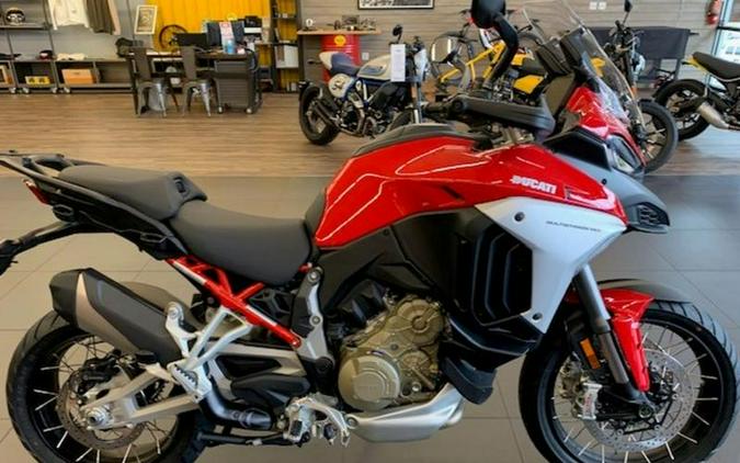 2023 Ducati Multistrada V4S Ducati Red - Spoked Wheels