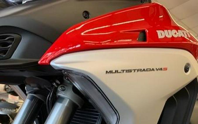 2023 Ducati Multistrada V4S Ducati Red - Spoked Wheels