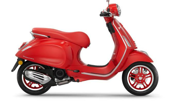 2025 Vespa Primavera 50 Red
