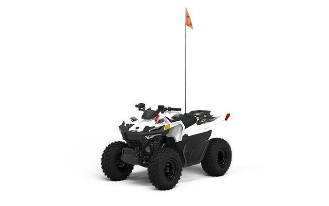 2023 Polaris Industries Outlaw 70 EFI White/Pink