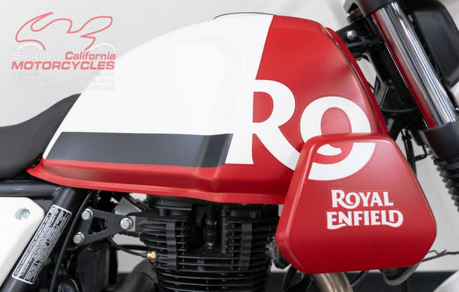 2023 Royal Enfield Scram 411 White Flame