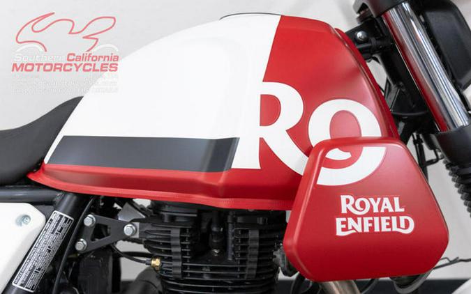 2023 Royal Enfield Scram 411 White Flame