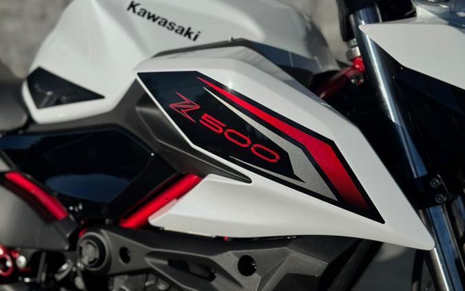 2026 Kawasaki Z500 SE ABS