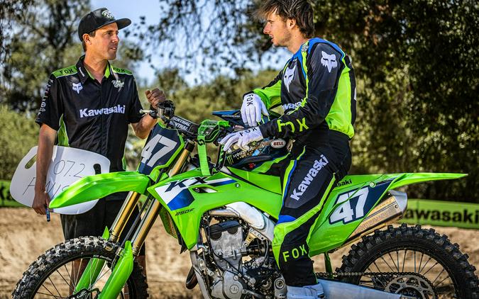 2027 Kawasaki KX 250F Lime Green - 111656