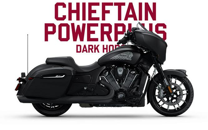 2026 Indian Motorcycle® Chieftain® PowerPlus 112 Dark Horse® with PowerBand Audio Package