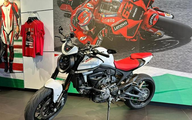 2024 Ducati Monster Plus Iceberg White