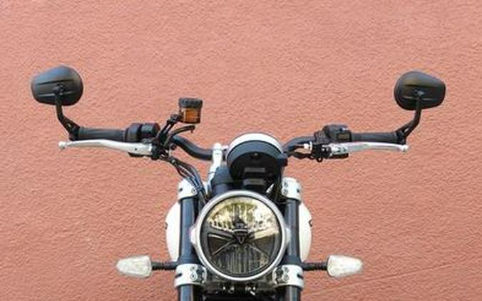 2025 Triumph Speed Twin 1200 Crystal White/Sapphire Black