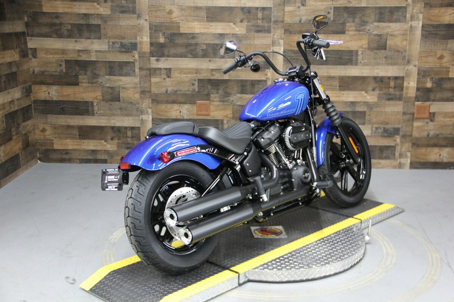 2024 Harley-Davidson Street Bob 114 Blue Burst