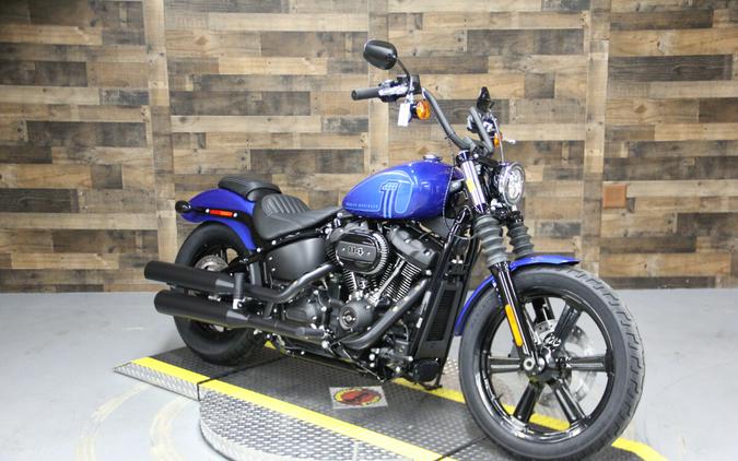 2024 Harley-Davidson Street Bob 114 Blue Burst