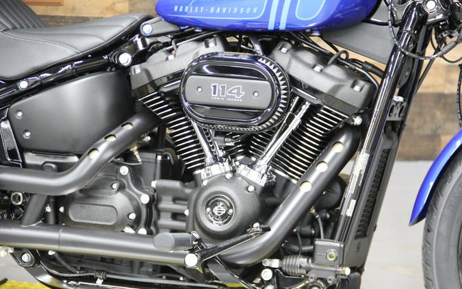 2024 Harley-Davidson Street Bob 114 Blue Burst