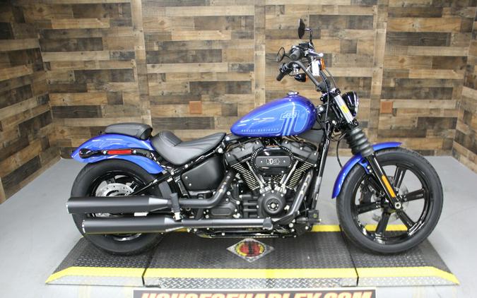 2024 Harley-Davidson Street Bob 114 Blue Burst