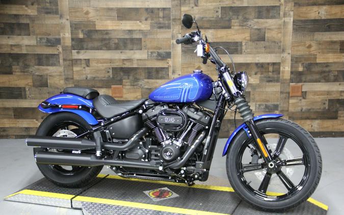 2024 Harley-Davidson Street Bob 114 Blue Burst