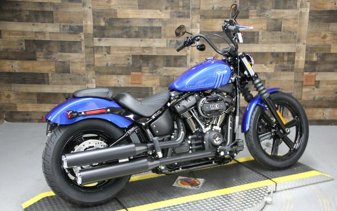 2024 Harley-Davidson Street Bob 114 Blue Burst