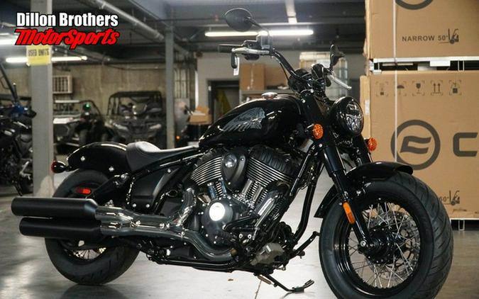 2026 Indian Chief Bobber Black Metallic