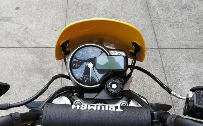 2026 Triumph Scrambler 400 XC Racing Yellow