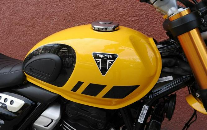 2026 Triumph Scrambler 400 XC Racing Yellow