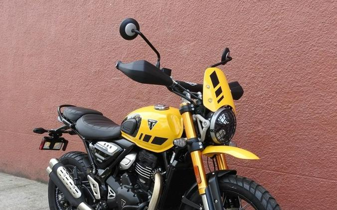 2026 Triumph Scrambler 400 XC Racing Yellow