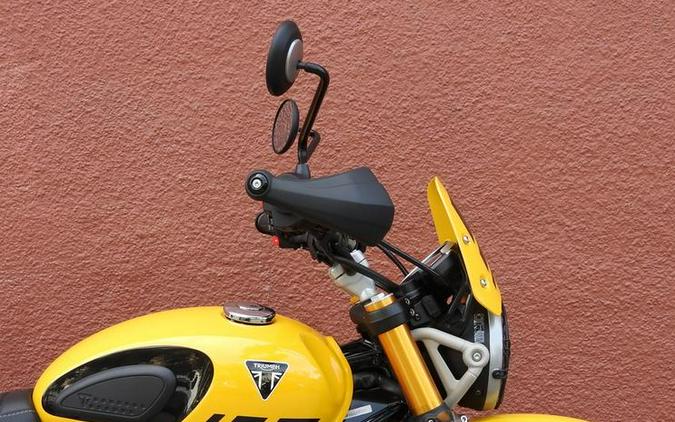 2026 Triumph Scrambler 400 XC Racing Yellow