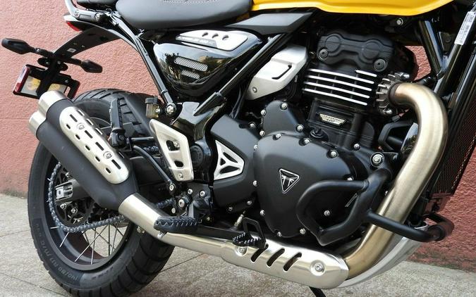 2026 Triumph Scrambler 400 XC Racing Yellow