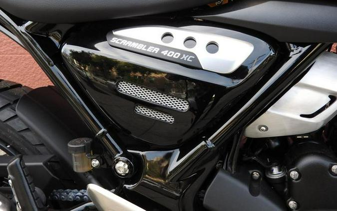 2026 Triumph Scrambler 400 XC Racing Yellow