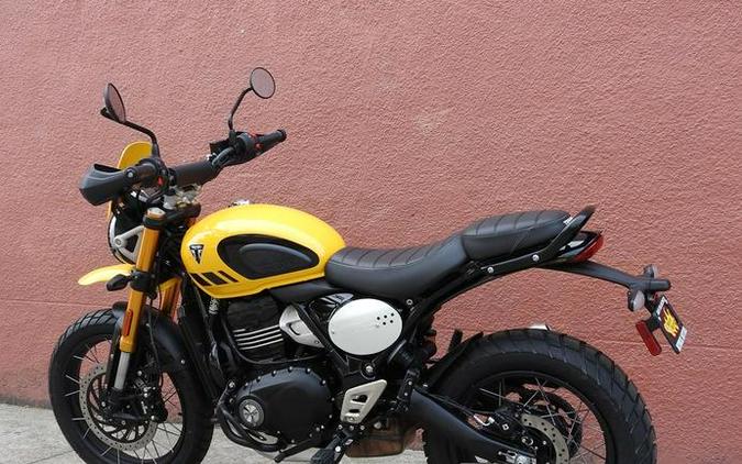 2026 Triumph Scrambler 400 XC Racing Yellow